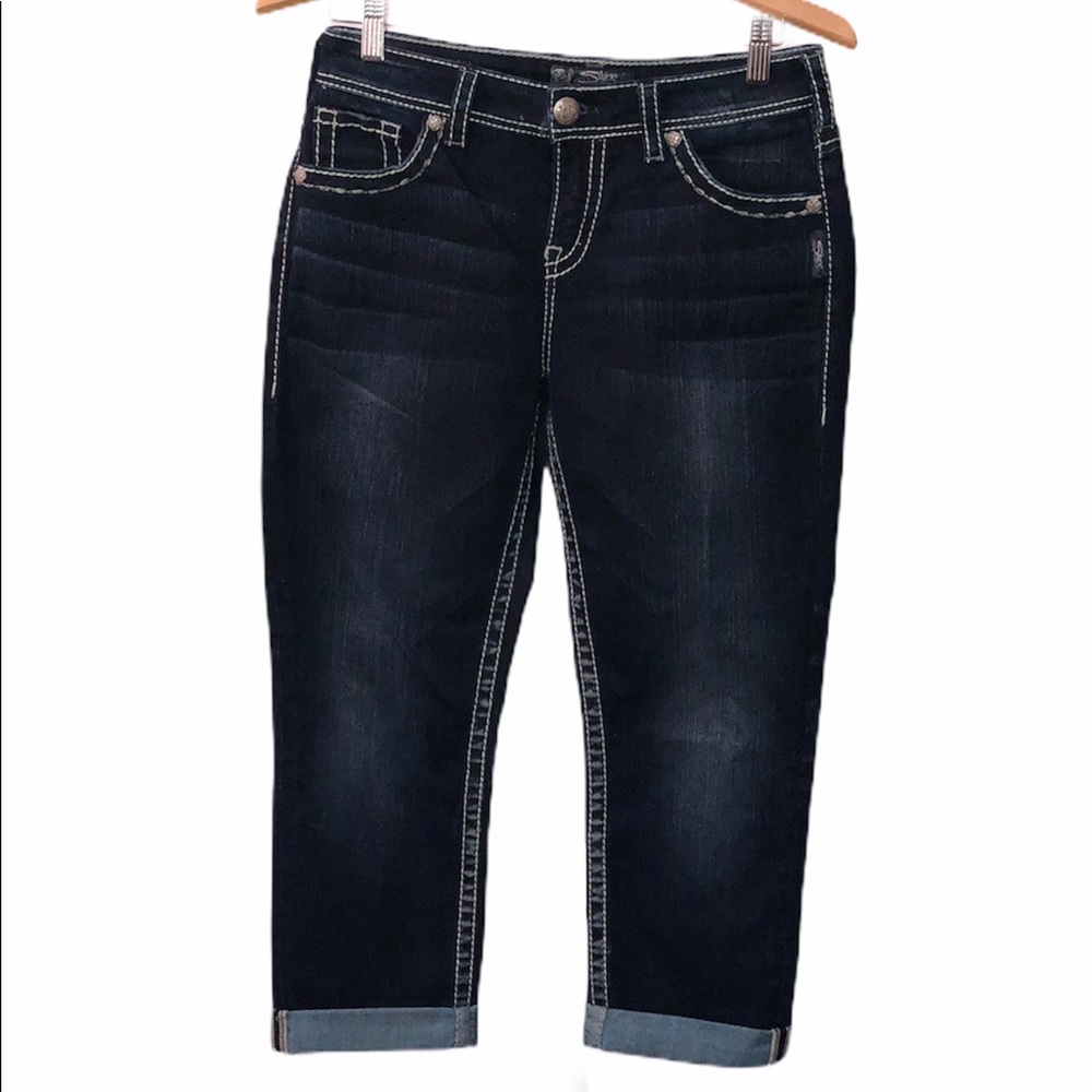 Silver Jeans Cropped Size 29